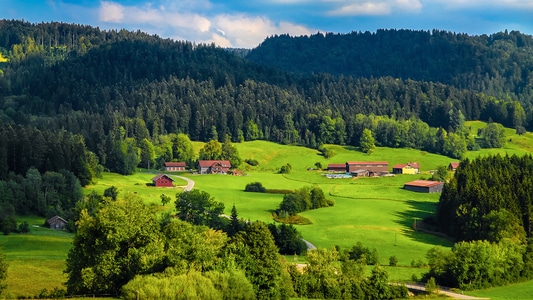 欧洲-自然-风光-德国-田园风光 图片素材