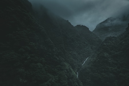 宁波-奉化-溪口-五龙潭-高山 图片素材