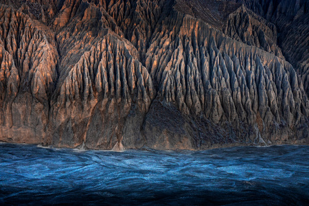 夜色-草原-风景-风光-峡谷 图片素材