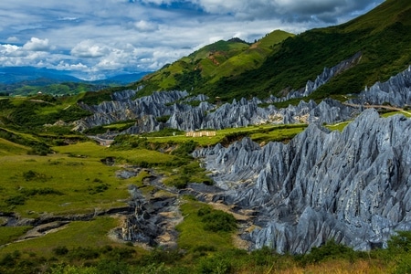 川西-地理-壮丽风光-山谷-世外桃源 图片素材