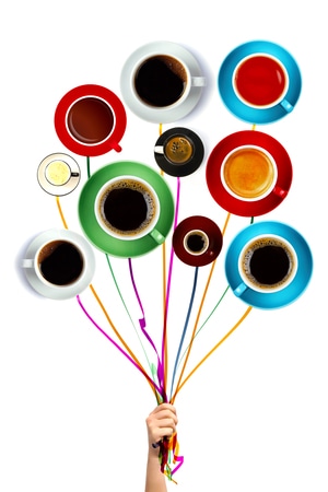 色彩-抓拍-创意-电脑传图-咖啡 图片素材