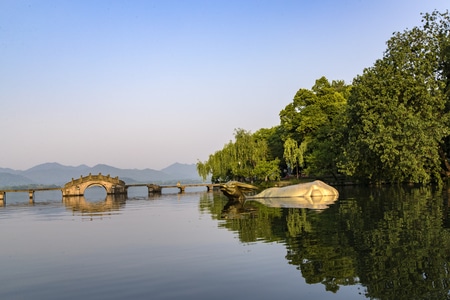 人文纪实-电脑传图-美丽西湖-西湖遐想-西湖漫步 图片素材