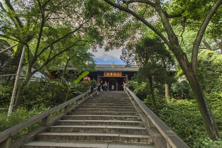 人文纪实-电脑传图-旅拍-苏州-虎丘名胜 图片素材