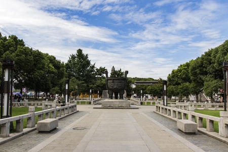 电脑传图-苏州-虎丘名胜-园林风光-旅拍 图片素材