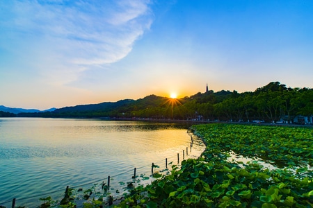 电脑传图-美丽西湖-西湖遐想-宝石山风云-西湖漫步 图片素材