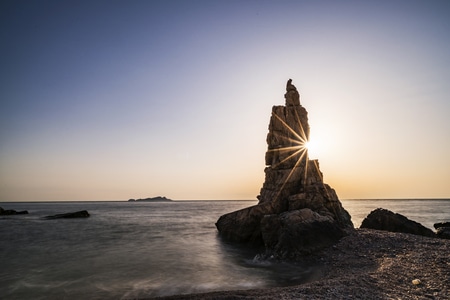 辽宁-大连-旅顺-将军石-海洋 图片素材