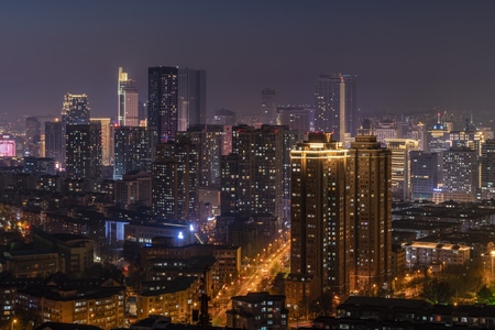 辽宁-大连-城市-旅游城市-落日 图片素材