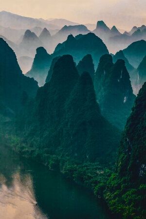 桂林-旅游-广西-自然-喀斯特 图片素材