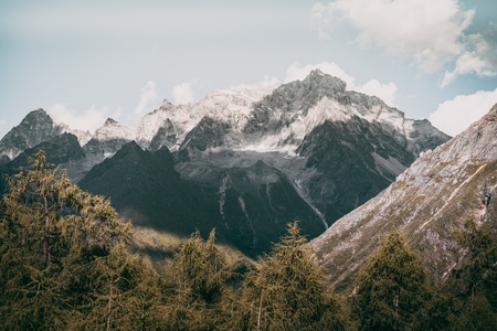 毕棚沟-旅拍-高山-风景区-四川 图片素材