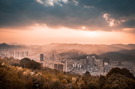 贵州-桐梓-自然风光-城市-风光 图片素材