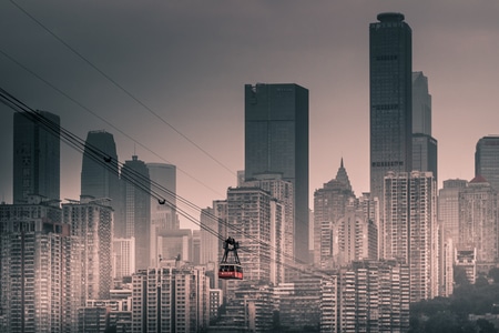 深圳-电脑传图-城市风光-雾都-邬霓 图片素材