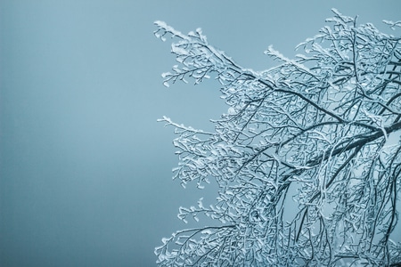 电脑传图-桐梓-雪景-娄山关景区-自然风光 图片素材