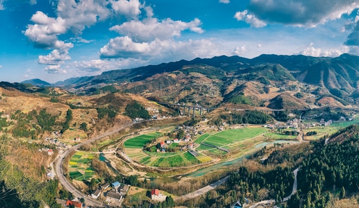 风光-山野-交通-山-四川 图片素材