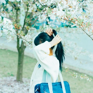 日系-小清新-少女-上海-扫街 图片素材