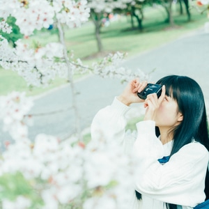 日系-小清新-少女-上海-扫街 图片素材