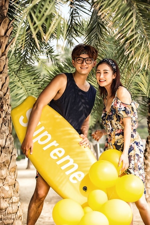 人像-成都-婚纱-城市-都市风光 图片素材