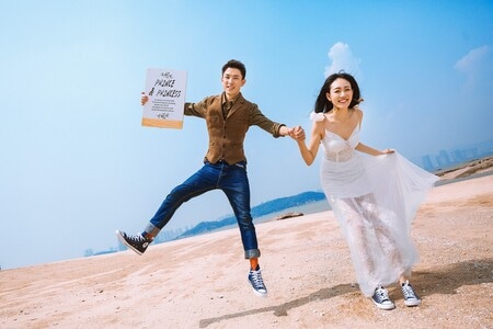 人像-成都-婚纱-城市-都市风光 图片素材