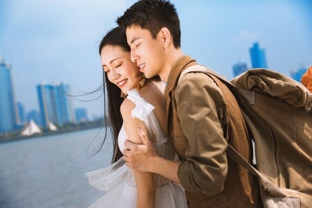 人像-成都-婚纱-城市-都市风光 图片素材