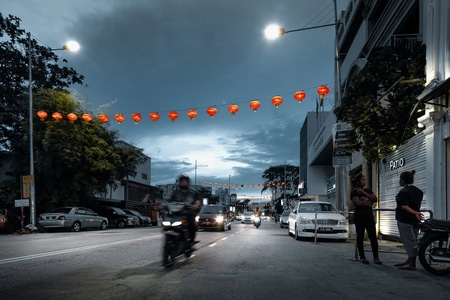 马来西亚-旅拍-日暮-夕阳-街拍 图片素材