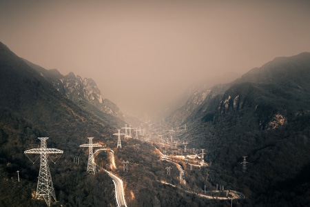 陕西-秦岭-自然-山脉-宝鸡 图片素材