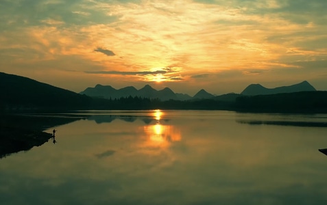 风景-美景-风光-晚霞-夕阳 图片素材