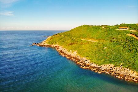 大海-海岛-赶海-拾贝-海南 图片素材