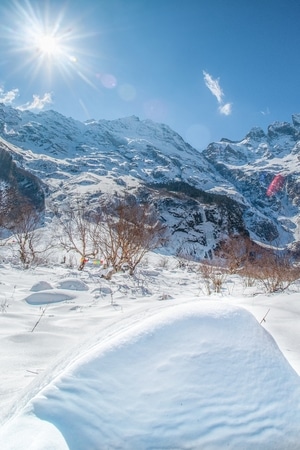 宅家-电脑传图-你好2020-风光-雪山 图片素材