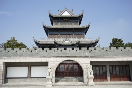 建筑-景区-安庆-旅游-景区 图片素材