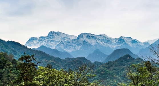 风光-旅行-四川-峨眉山-山峰 图片素材