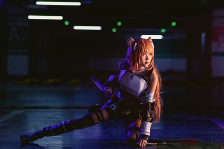 cosplay-明日方舟-砾-郴州约拍-地下室 图片素材