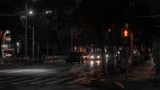 夜景-扫街-黑金-后期-郴州约拍 图片素材