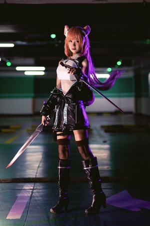 cosplay-明日方舟-砾-郴州约拍-地下室 图片素材