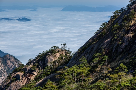 中国安徽、黄山、风光、风景区图-风光-自然风光-风景-自然 图片素材