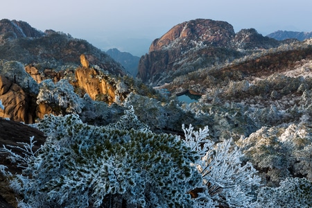 安徽黄山、黄山风光、自然美、风-风景-黄山-山-山峰 图片素材