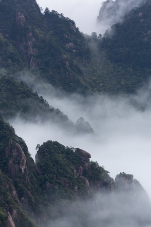 中国安徽、黄山、风光、风景区图-风光-自然风光-风景-自然 图片素材