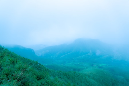 绿色-植物-室外-山-天空 图片素材