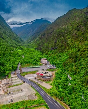 中国-四川-木格措-康定-绿色 图片素材