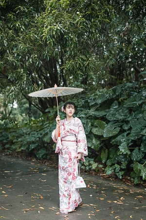 人像-广州-睡衣-和服-美女 图片素材