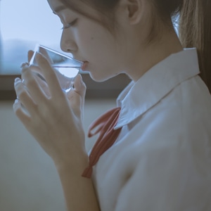 人像-广州-实验室外套-女人-女性 图片素材