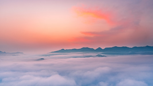 重庆-雾-风光-风景-山 图片素材