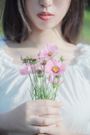 人像-写真-少女-唯美-特写 图片素材
