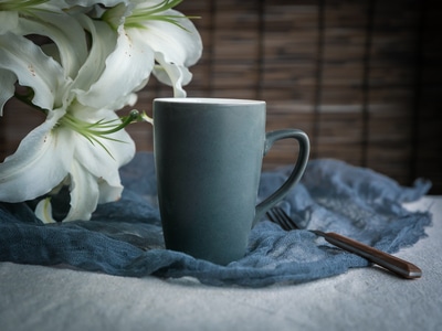 茶具-马克杯-下午茶-杯子-暗调 图片素材