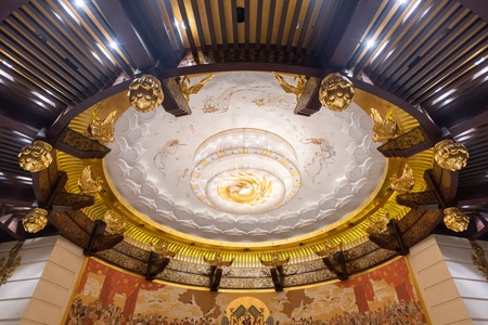 对称美-明堂天堂-洛阳-华丽-建筑 图片素材