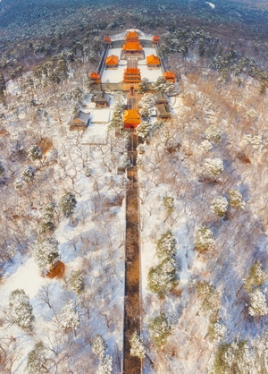 复工-调色-冬季-历史遗迹-建筑 图片素材