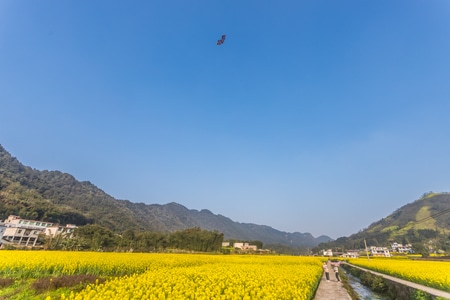 风光-人文-山-天空-蓝天 图片素材