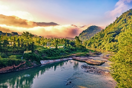 风光-山水-旅游-光影-城镇 图片素材