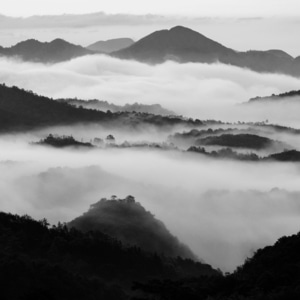 原创-云雾-风景-天台山-风景 图片素材