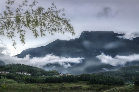 风光-四川-瓦屋山-原始自然-风景 图片素材