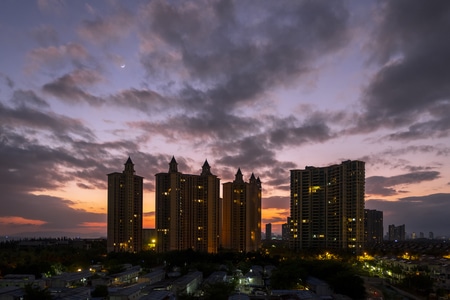 风光-夕阳-电脑传图-海南-清水湾 图片素材