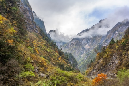 风光-电脑传图-四川-高原-原始自然 图片素材